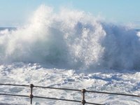 Lanzarote, en aviso amarillo por vientos de más de 70 km/h, y Tenerife y Gran Canaria por oleaje