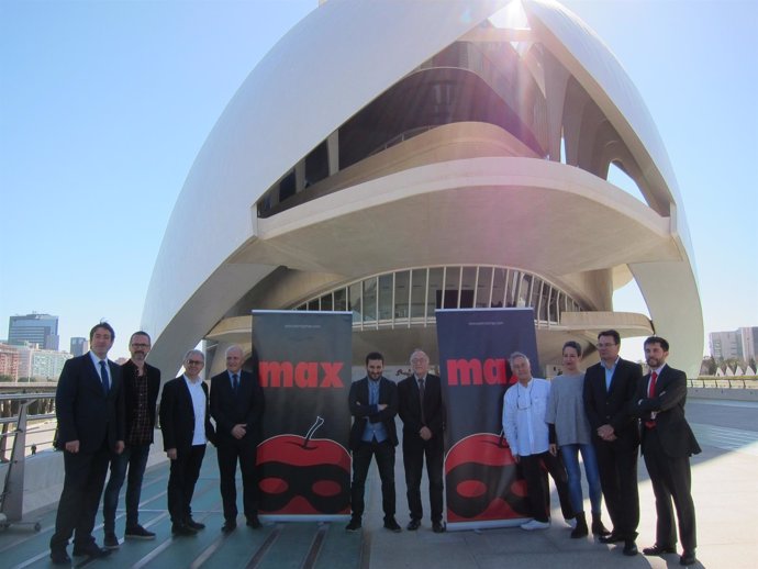 Presentación XX gala de los Premios Max en Les Arts                            