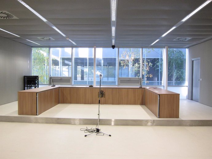 Sala de Vista de la Audiencia Provincial de La Rioja en nuevo Palacio Justicia