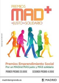 Los premios 'MAD+ 2017' premiarán a los emprendedores con proyectos que repercutan en el medio ambiente