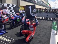 Dovizioso completa el triplete italiano en Mugello y Viñales concluye segundo