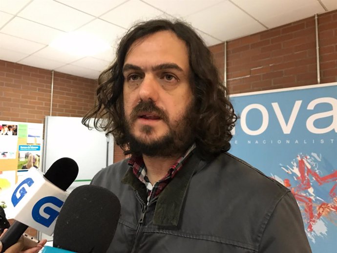 Antón Sánchez, cabeza de lista de la única candidatura para Anova