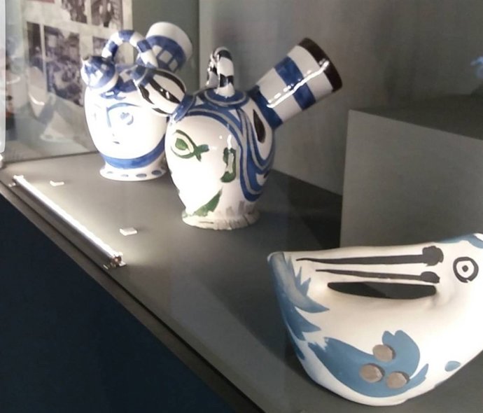 Càntirs de Picasso en el Museu del Càntir a Argentona