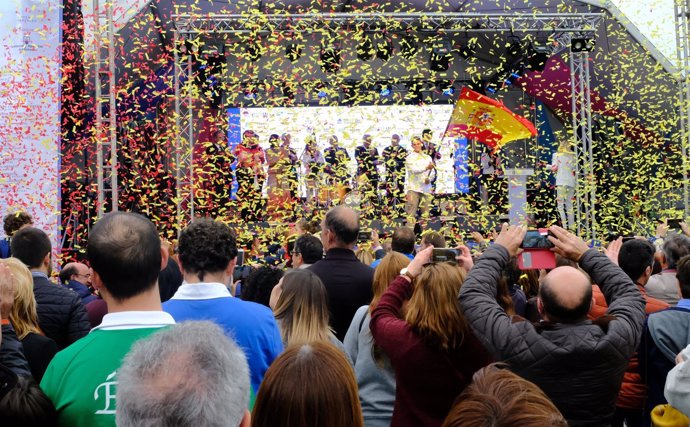 Inauguración de la Copa del Mundo de Vela