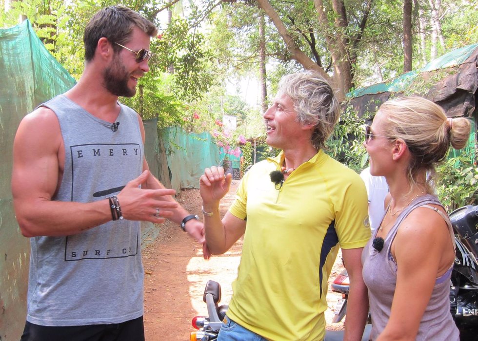 Chris Hemsworth queda eclipsado por la valentía de  Elsa Pataky                 