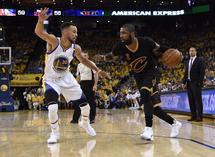 Stephen Curry Golden State Warriors Cleveland Cavaliers Kyrie Irving