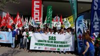 Desconvocadas las movilizaciones sanitarias de Málaga tras un nuevo acuerdo con el SAS