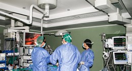 Intervención laparoscópica 3D