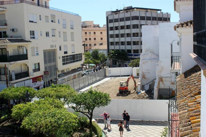 Comienzo de las obras del primero de los hoteles en Estepona 