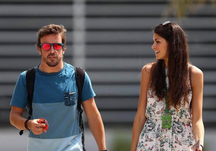 Fernando Alonso y Linda Morselli/Getty