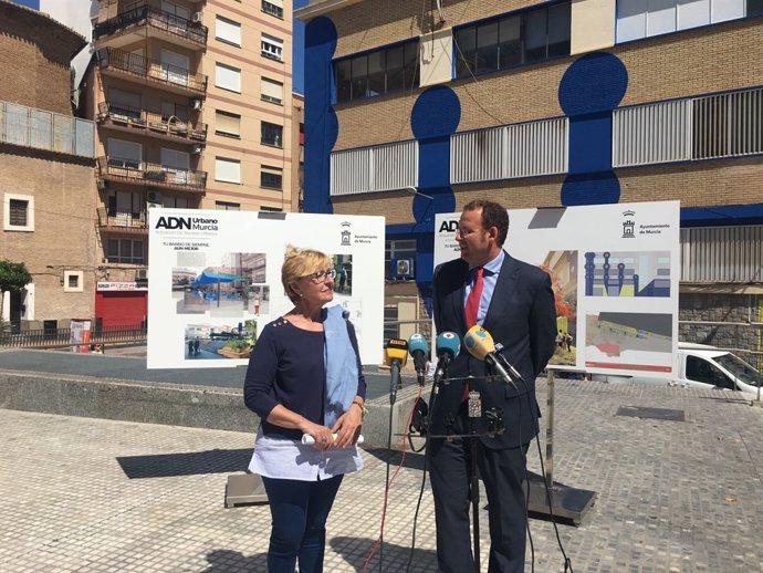 Pelegrín y Guillén presentan remodelación Plaza Europa