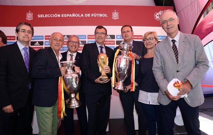 José Ballesta inaugura la 'Fan Zone' de la Selección Española
