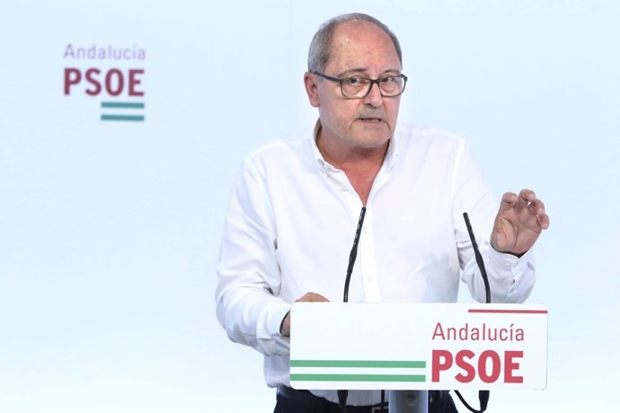 El secretario de Organización del PSOE-A, Juan Cornejo