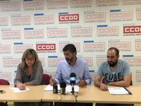 CC.OO. traslada a UGT y CIG una propuesta de unidad de acción sindical