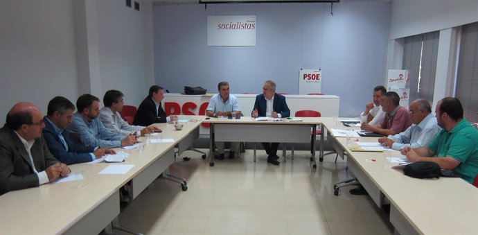 Reunión de González Tovar y los representantes de organizaciones agrarias