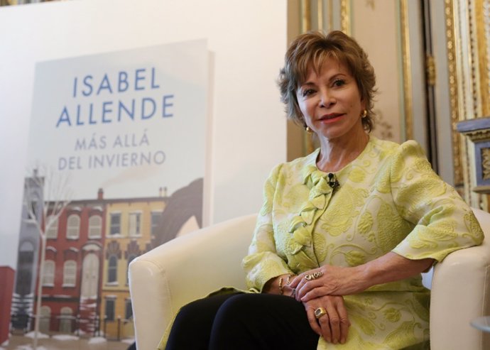 Presentación de la nueva novela de Isabel Allende, Más allá del invierno
