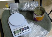 Desmantelado un punto de venta de droga al menudeo en Monteagudo- Murcia