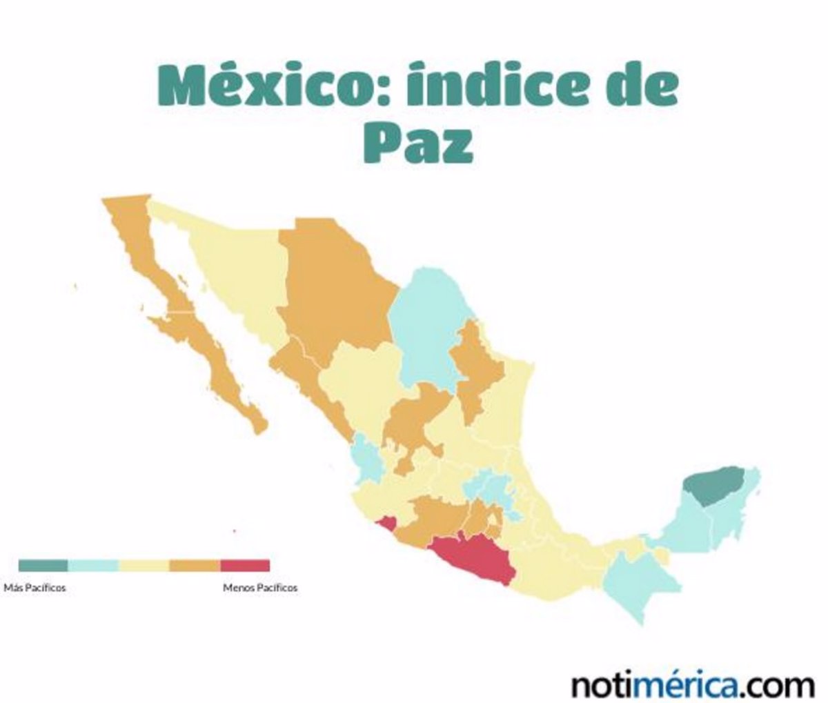 La Preocupante Evolución Del Índice De Paz En México