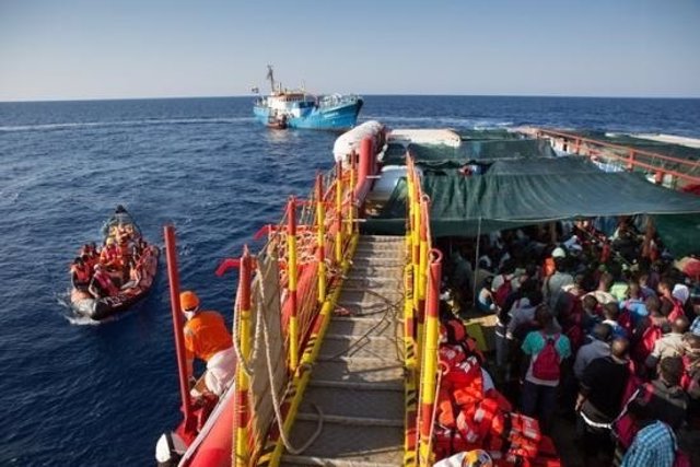 Rescate en el Mediterráneo