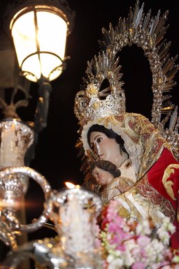 La Virgen del Rosario, Patrona de Cartaya. 