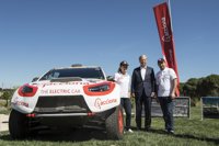 El Acciona 100% EcoPowered, primer coche eléctrico que competirá en un rally europeo