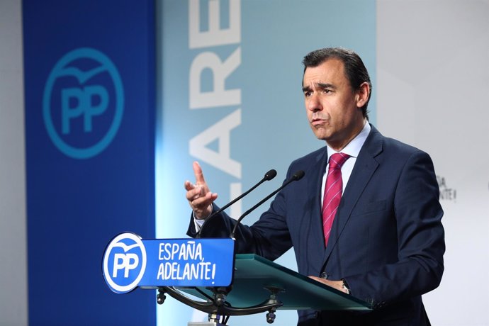 Rueda de prensa de Fernando Martínez Maíllo en la sede del PP