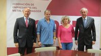 Sindicatos y empresarios del metal de Zaragoza firman el convenio colectivo 2017-2019