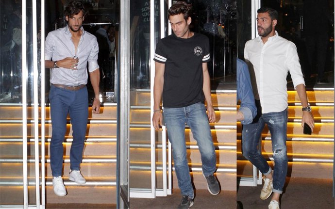 Feliciano López de cena con Kortajarena y Miguel Torres en el Ten con Ten
