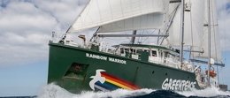 Imagen del Rainbow Warrior