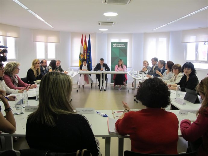 Imagen de la reunión de la Comisión                      