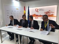 El Puerto de Sevilla, Adif y Puertos del Estado concretan la ejecución del acceso directo ferroviario