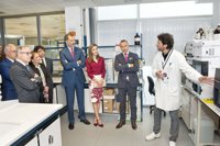 Los Reyes visitan el CNTA de San Adrián para conmemorar el 25º aniversario del centro tecnológico