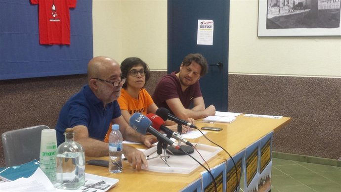 Joan Balañach, Irene Sabaté y Enric Bárcena