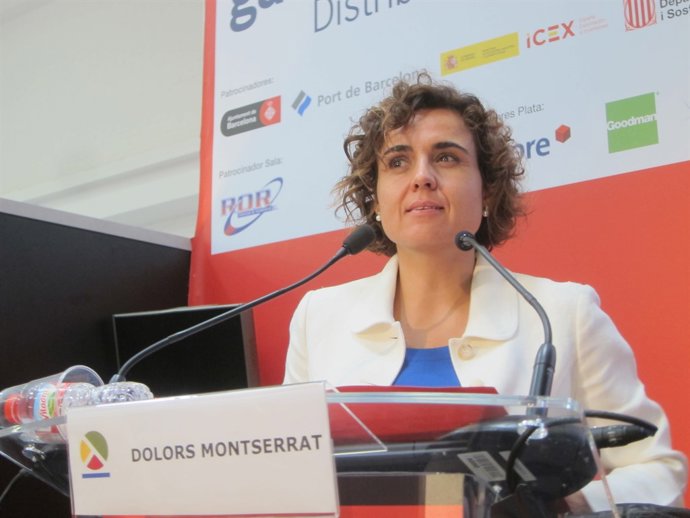 La ministra de Sanitat, Dolors Montserrat