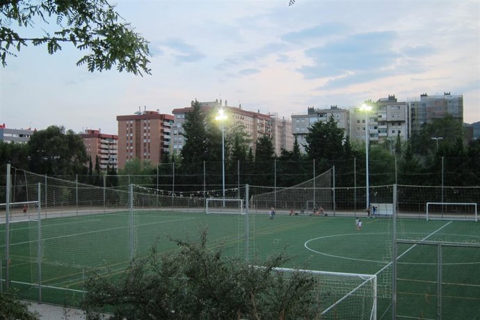 Campo de futbol, Barcelona, Canyelles