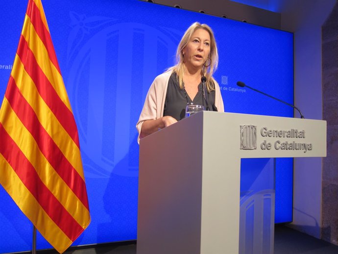 La portavoz del Govern, Neus Munté