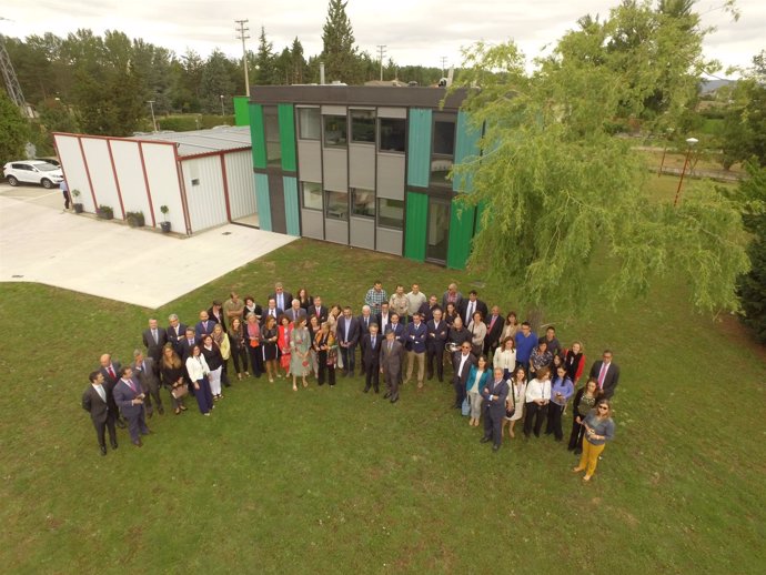 Burgos: Foto de familia de la i nauguración