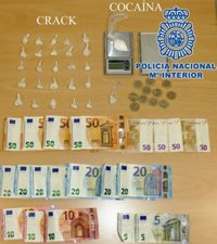 Detienen a un hombre por elaborar y distribuir crack en su vivienda de Gran Canaria