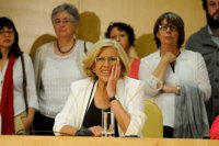 Carmena aplaude la combinación de "edad y juventud" de su equipo en una gestión en la que cada vez se encuentra "mejor"