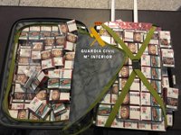 Intervenidas 5.300 cajetillas de tabaco de contrabando en el aeropuerto de Málaga