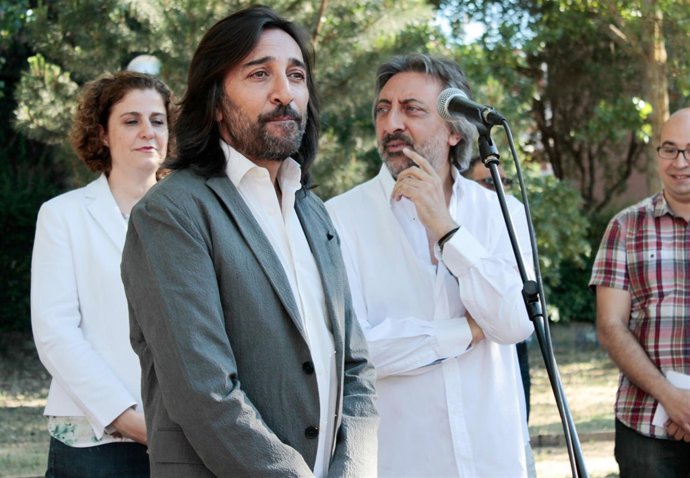 Antonio y juan carmona en el homenaje a 'El Habichuela'