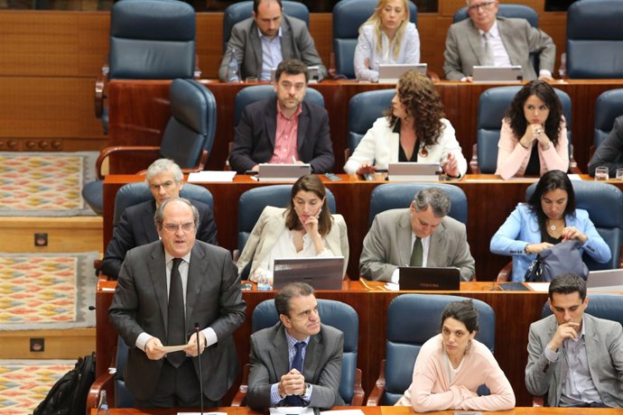 Ángel Gabilondo, portavoz del PSOE en la Asamblea de Madrid