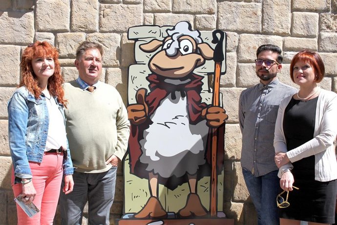 Ana Calvo, Segundo Revilla, Martín las Heras y Raquel Soria