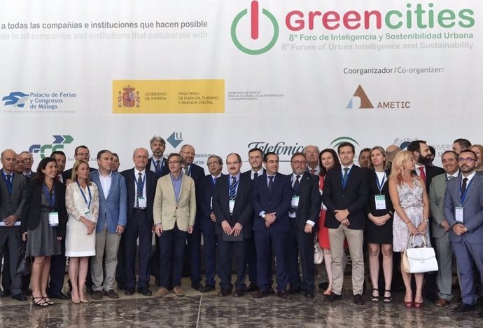 Inauguración del Foro Greencities en Málaga 