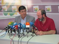 Jiménez (IU) se remite a la postura del regional que confía en que Valderas rechace la propuesta de Susana Díaz