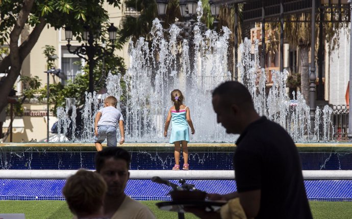 Ola de calor en Huelva