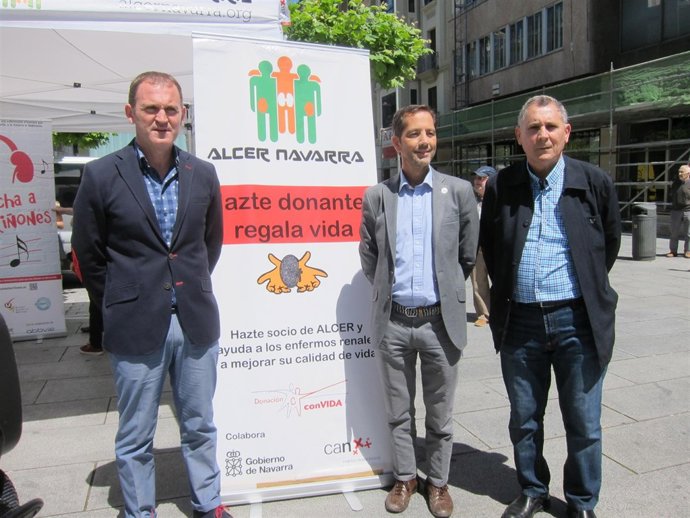 José Roldán, Manuel Arellano y Antonio García                          