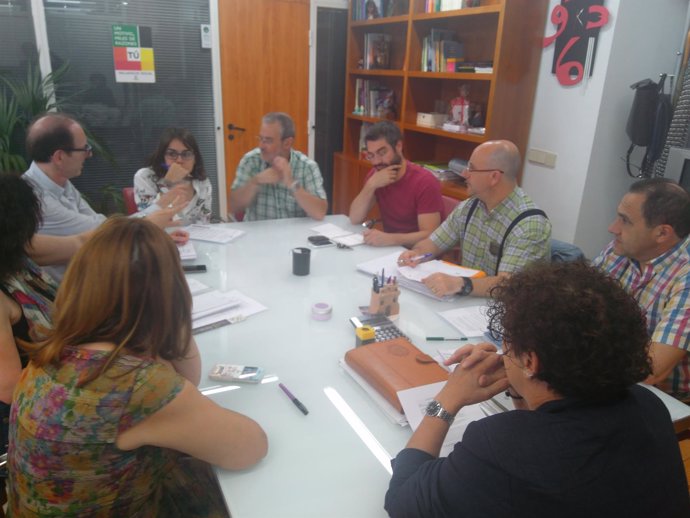 Reunión en la Concejalía de Servicios Sociales de Valladolid