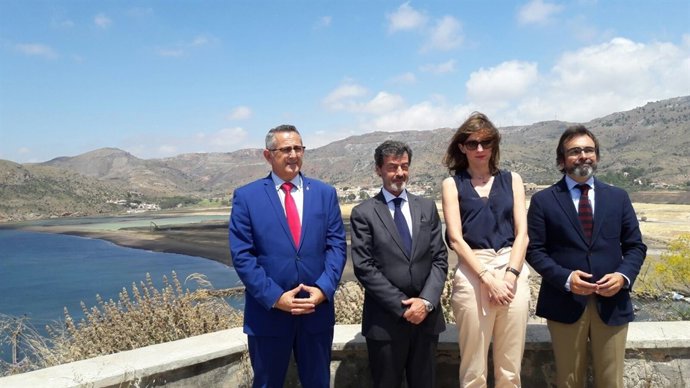 Visita obras Bahía Portmán