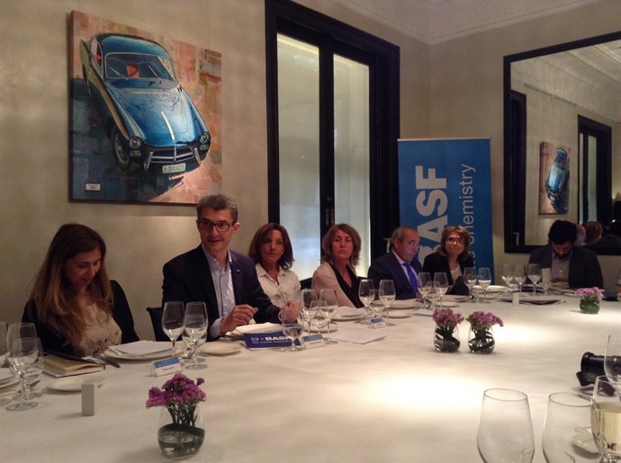 Roda de premsa de resultats de Basf a Espanya